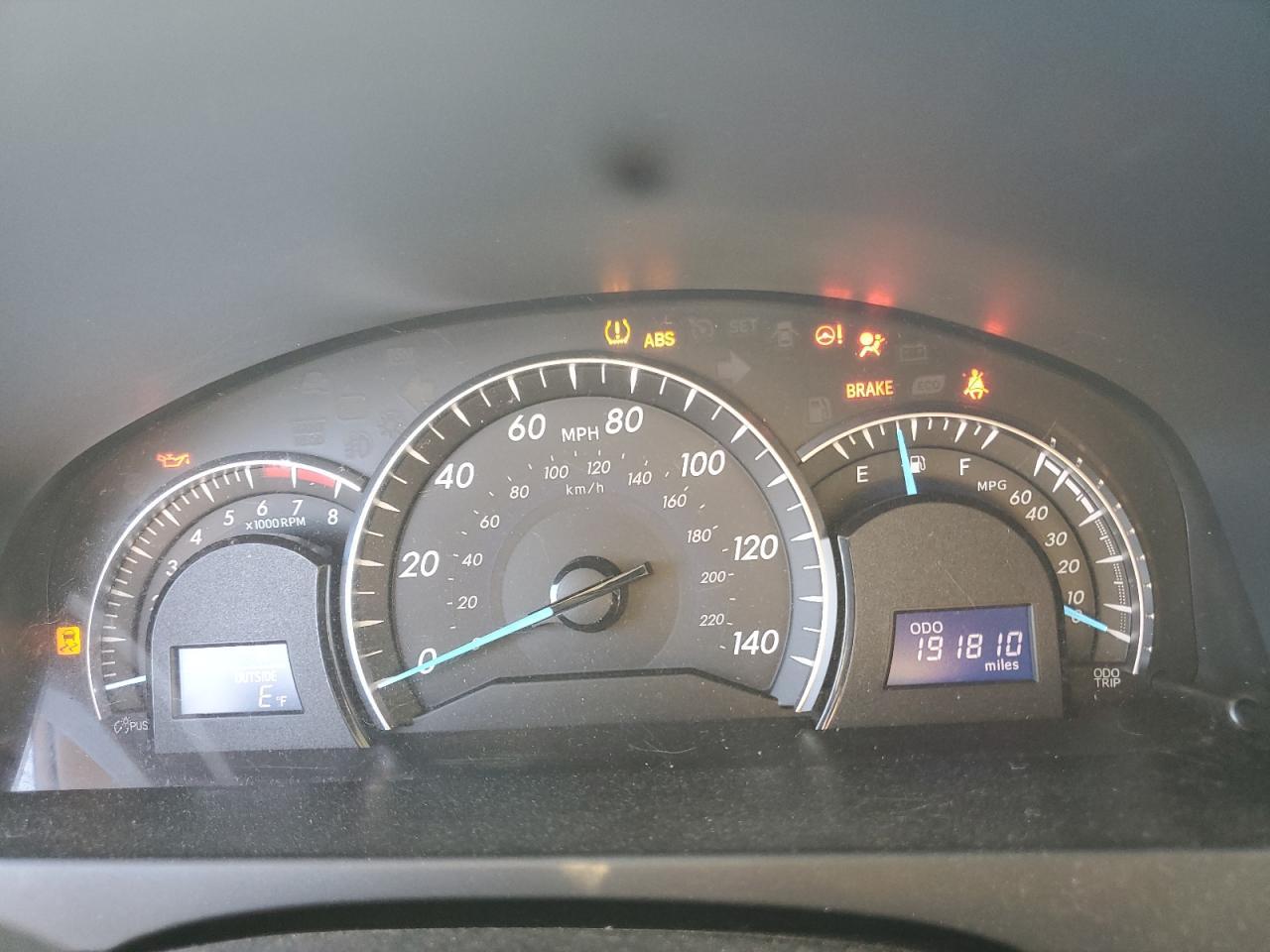 2013 TOYOTA CAMRY