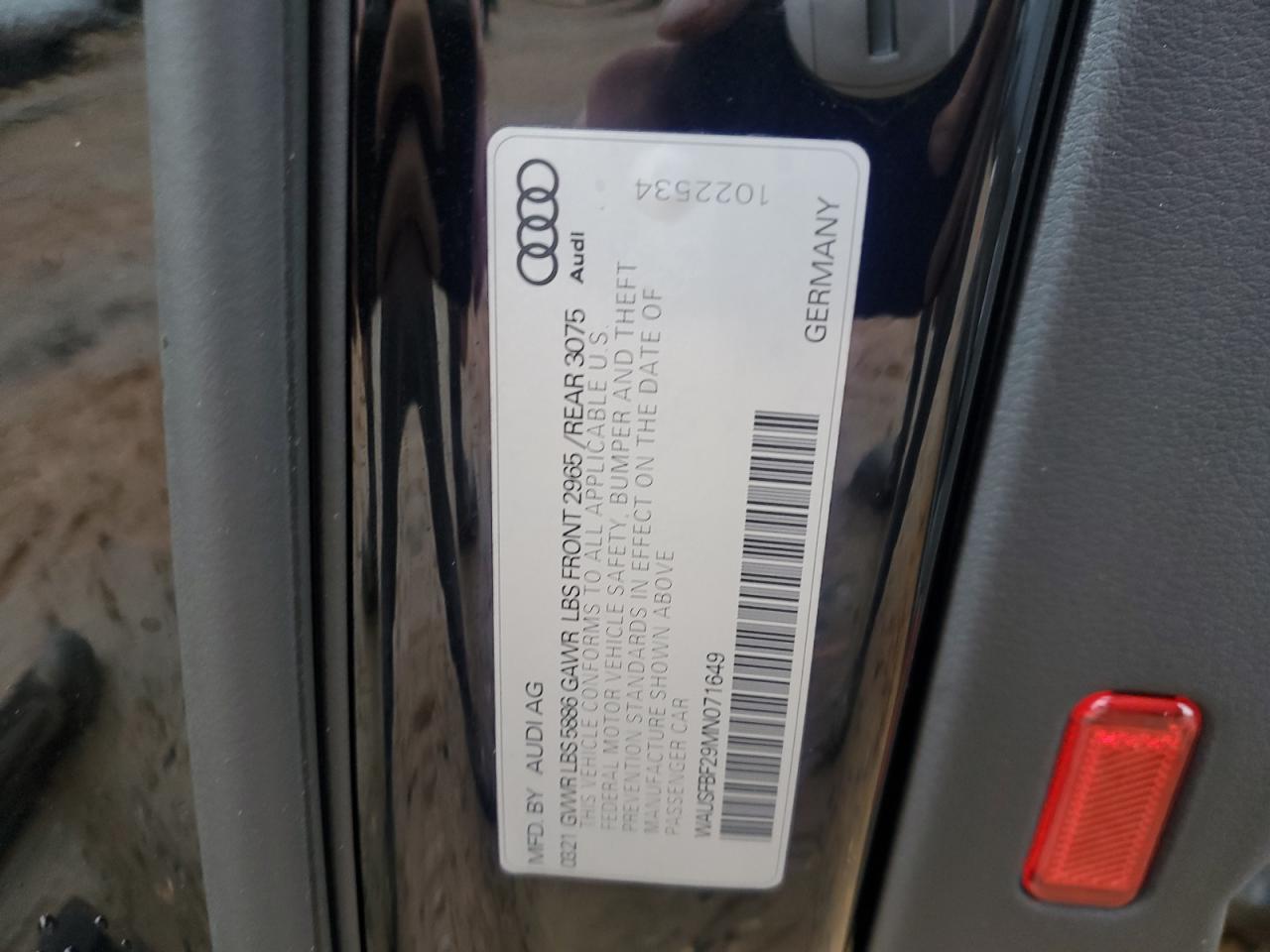 2021 AUDI S7