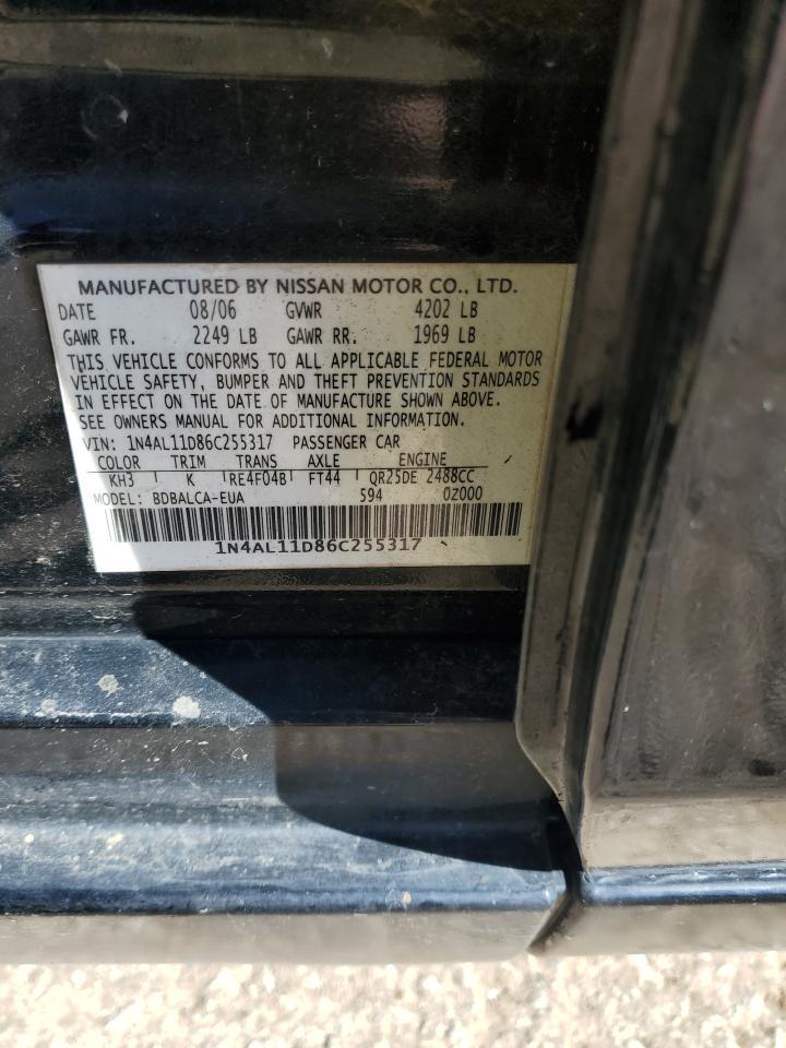 2006 NISSAN ALTIMA