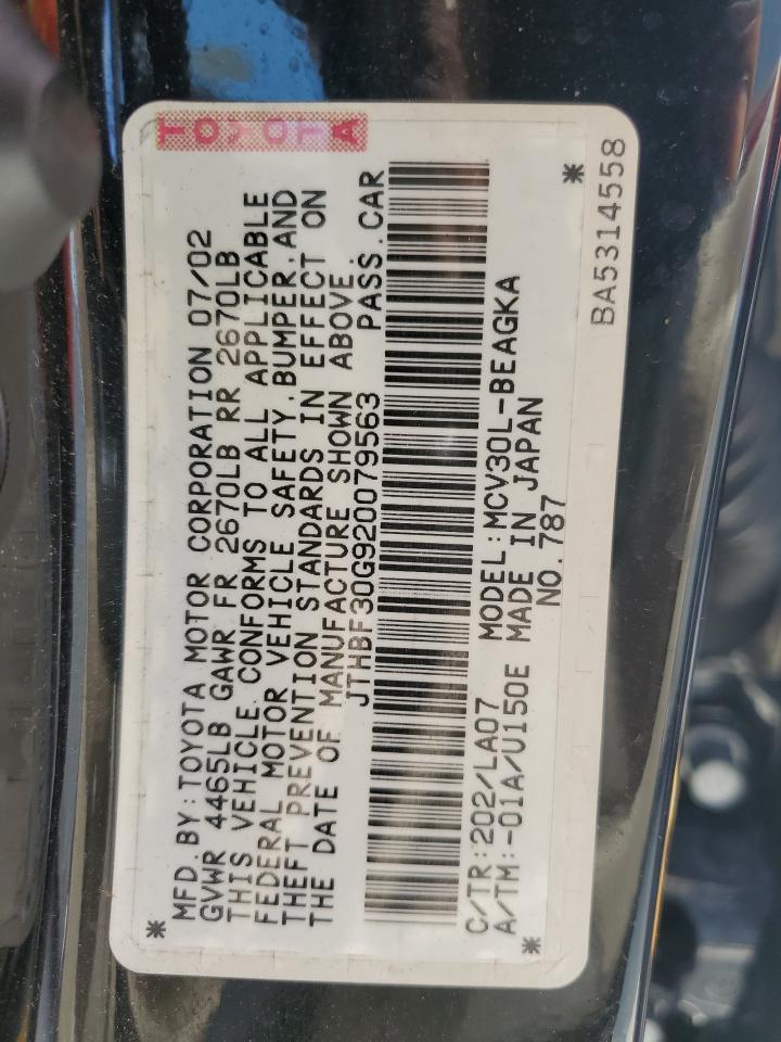 2002 LEXUS Es 300