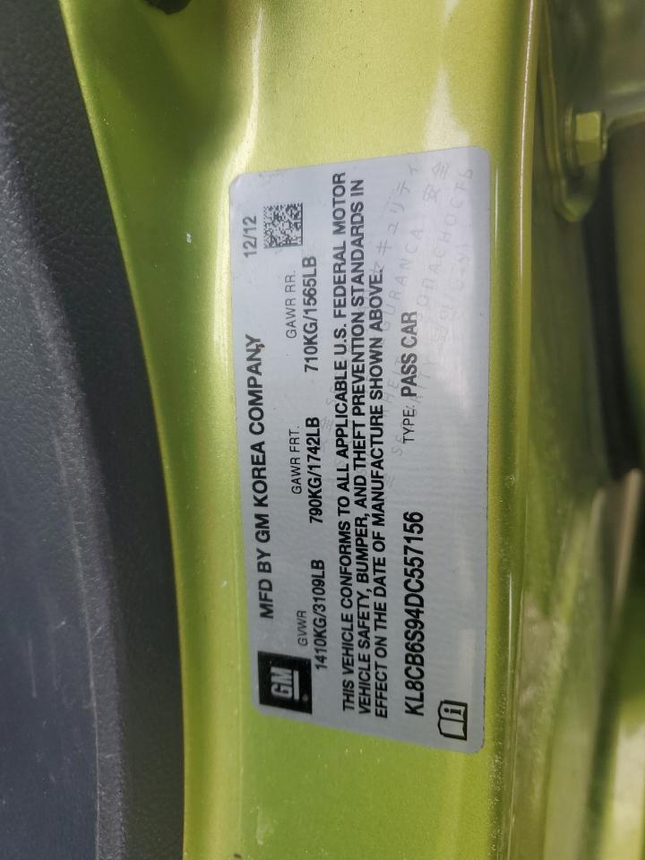 2013 CHEVROLET Spark