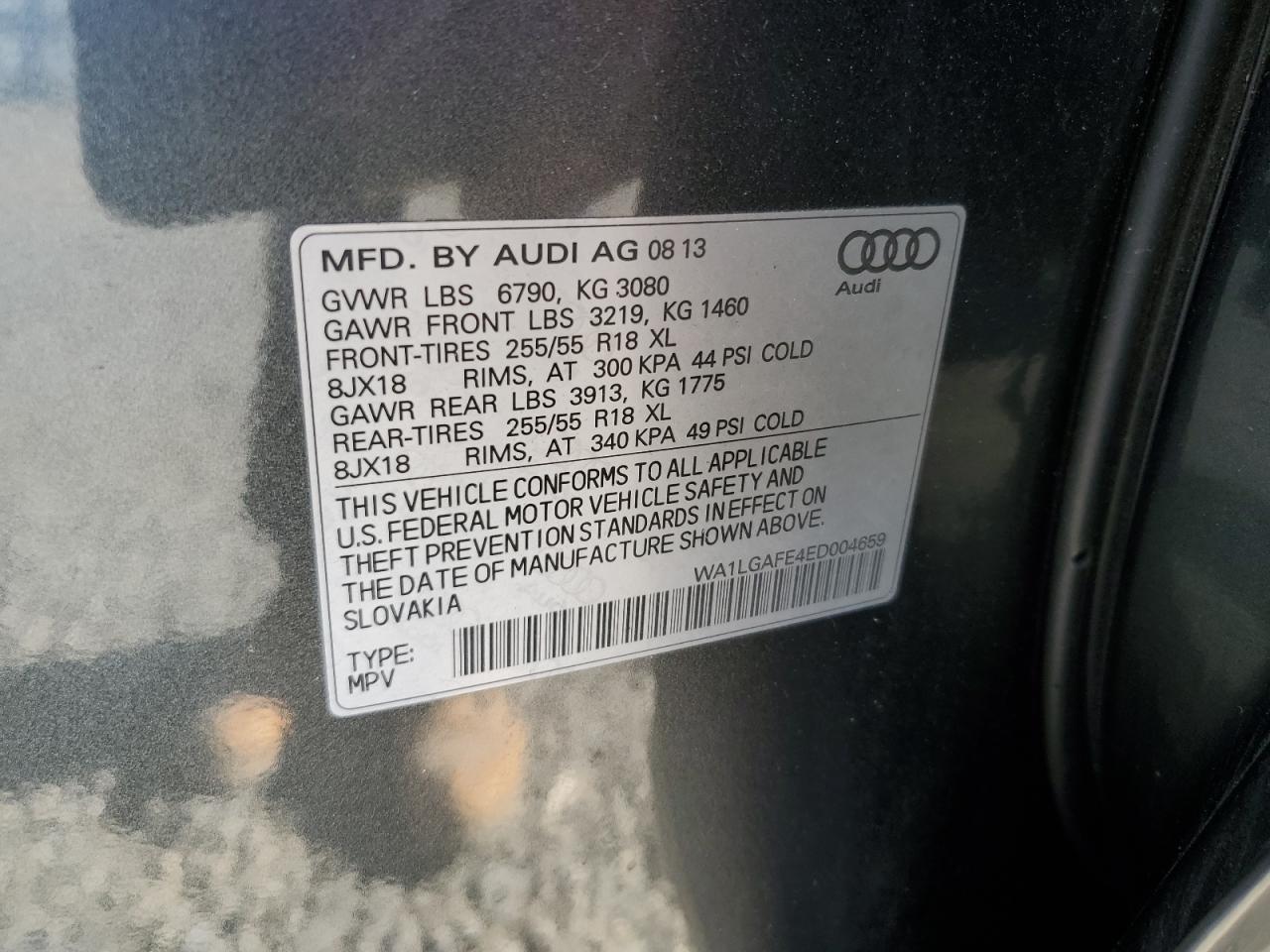 2014 AUDI Q7