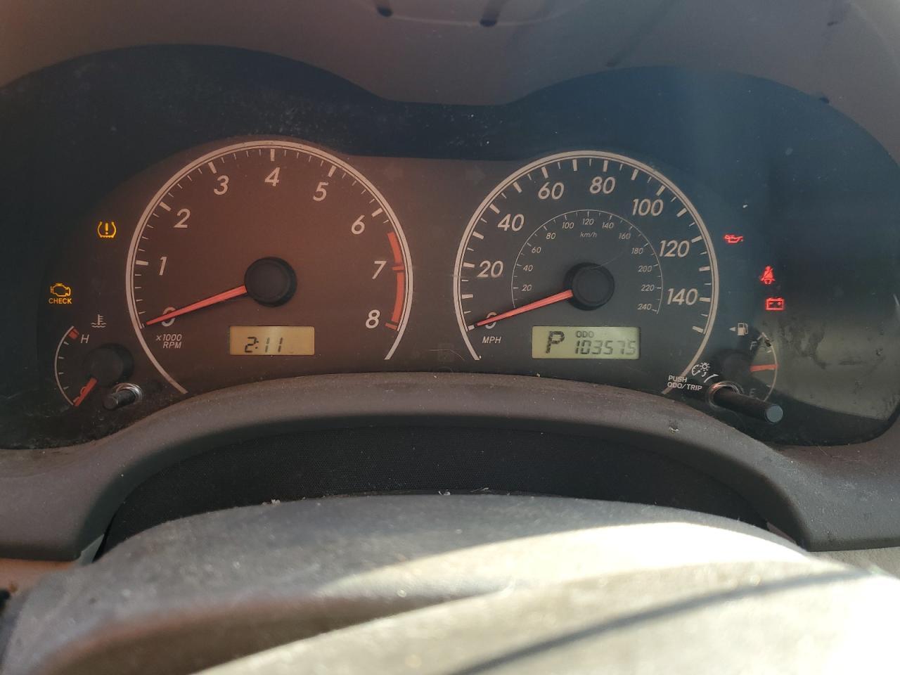 2010 TOYOTA COROLLA