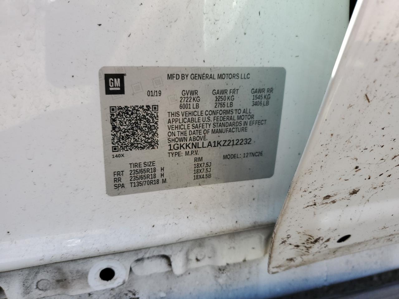 2019 GMC ACADIA