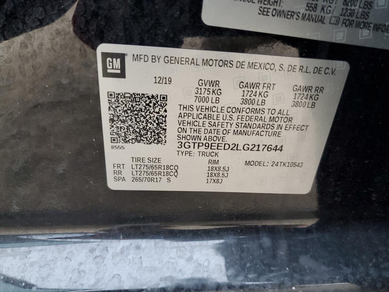 2020 GMC Sierra