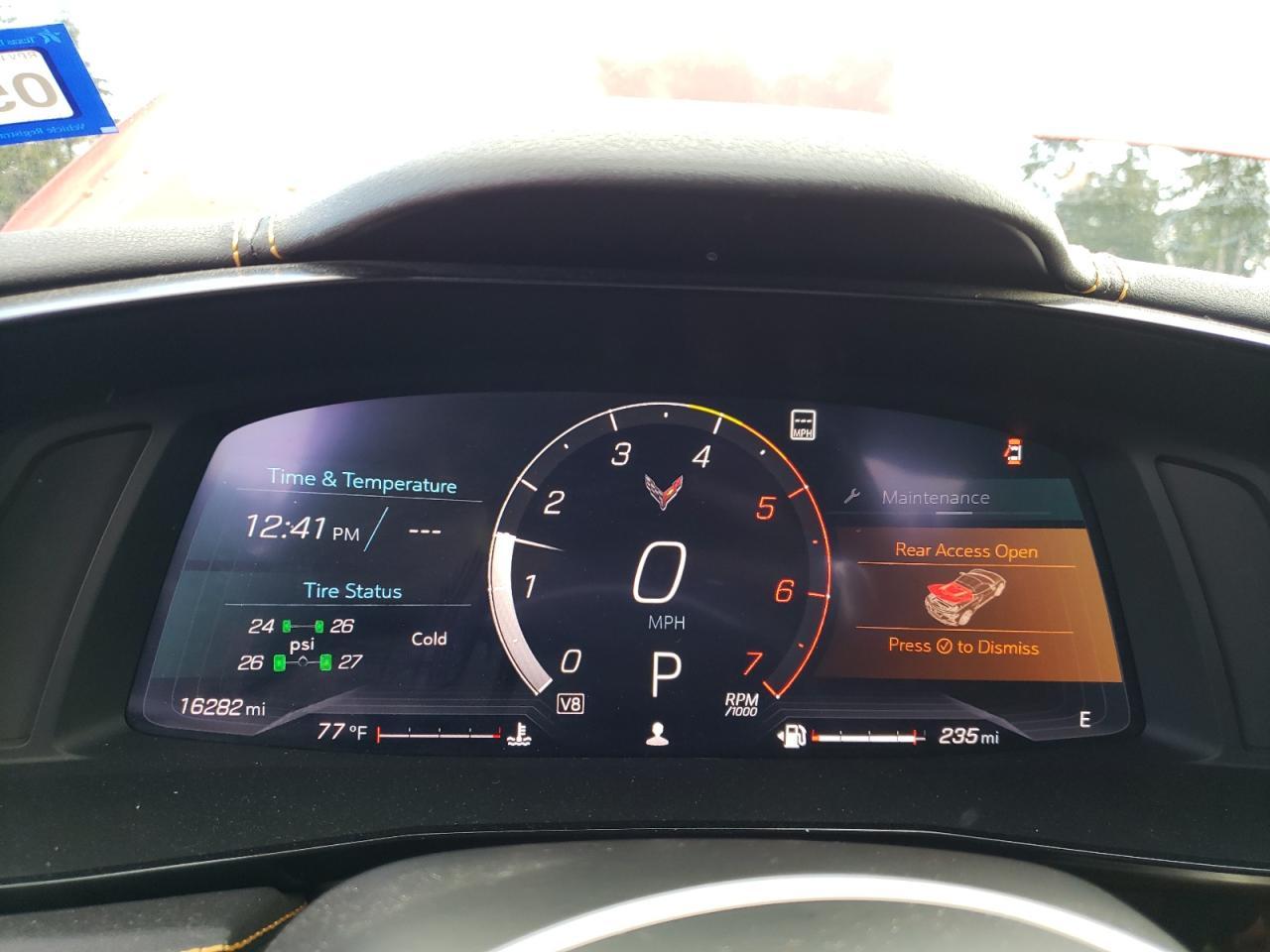2021 CHEVROLET CORVETTE