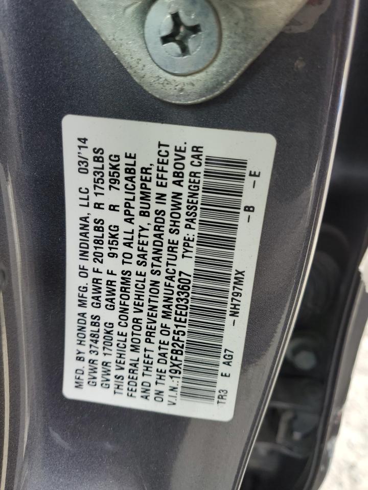 2014 HONDA CIVIC