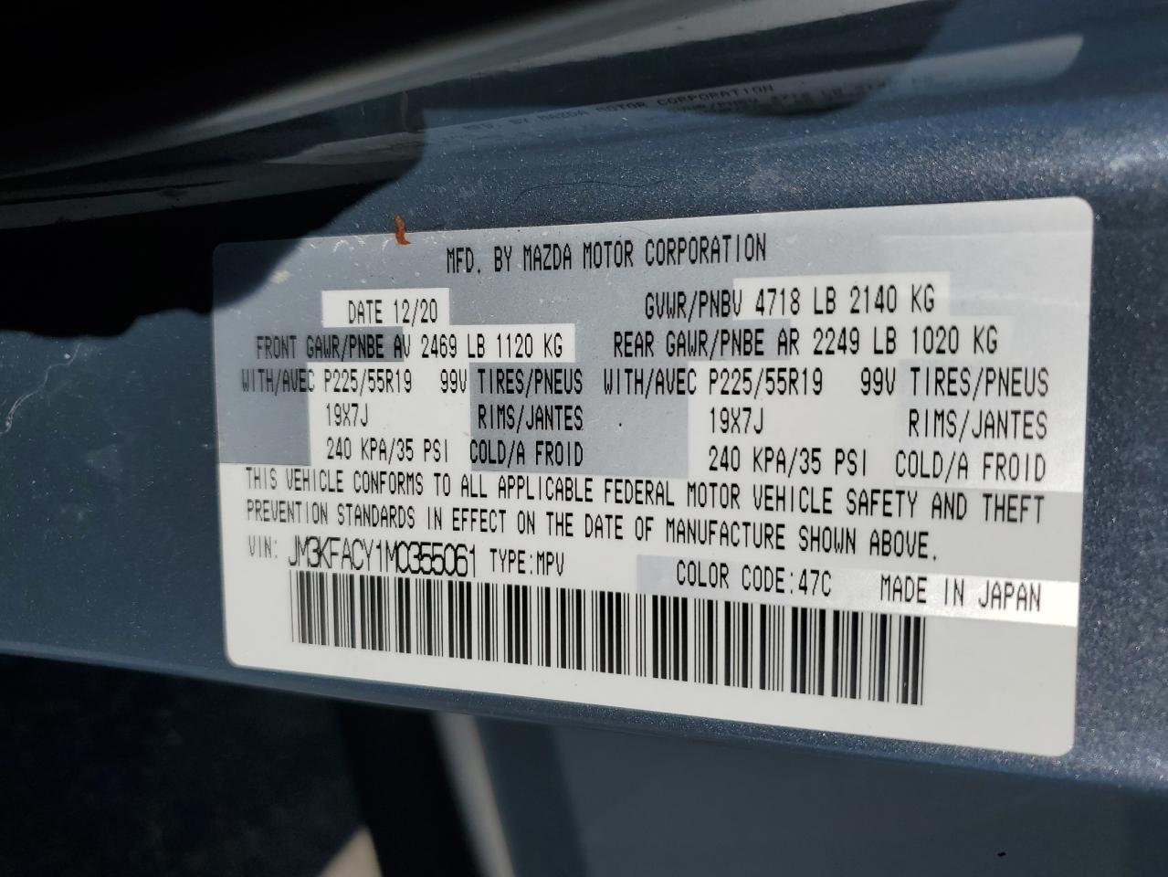 2021 MAZDA CX-5