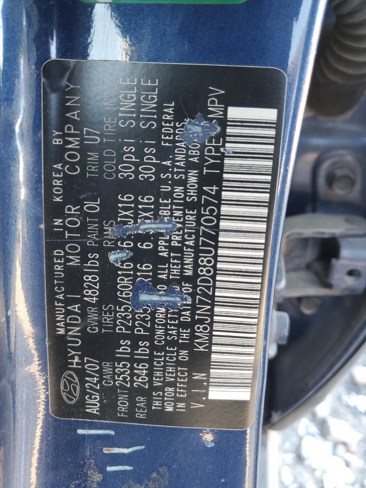2008 HYUNDAI TUCSON