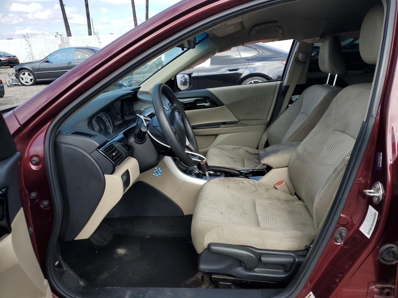 2016 HONDA ACCORD