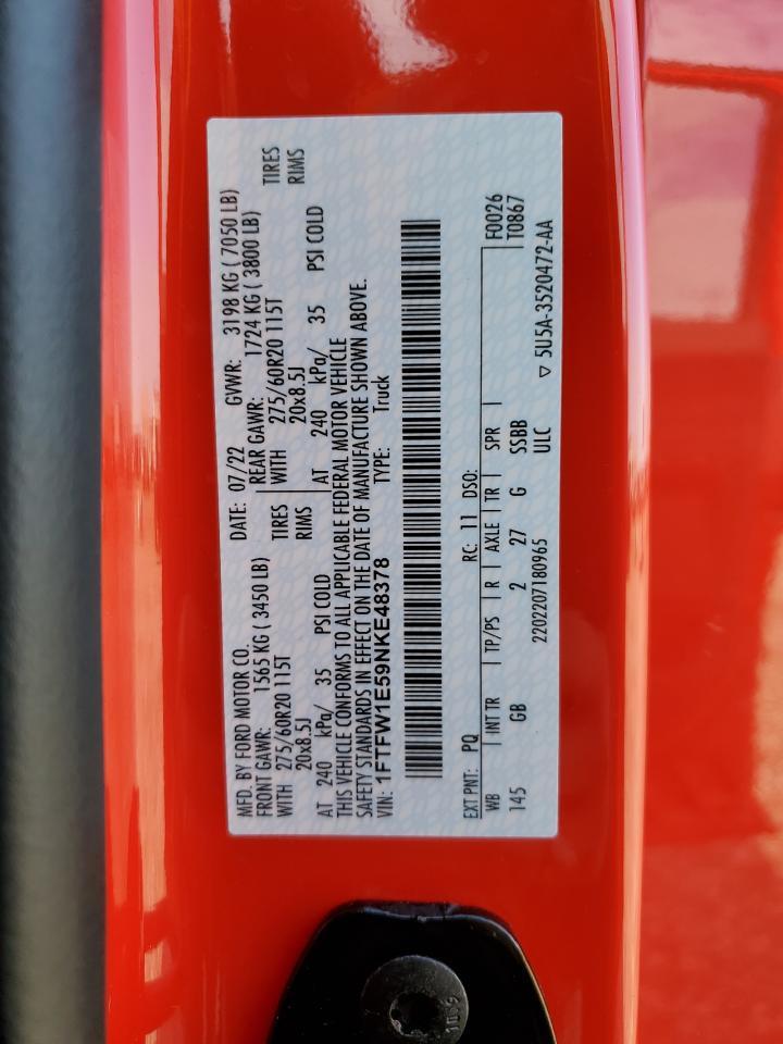2022 FORD F-150