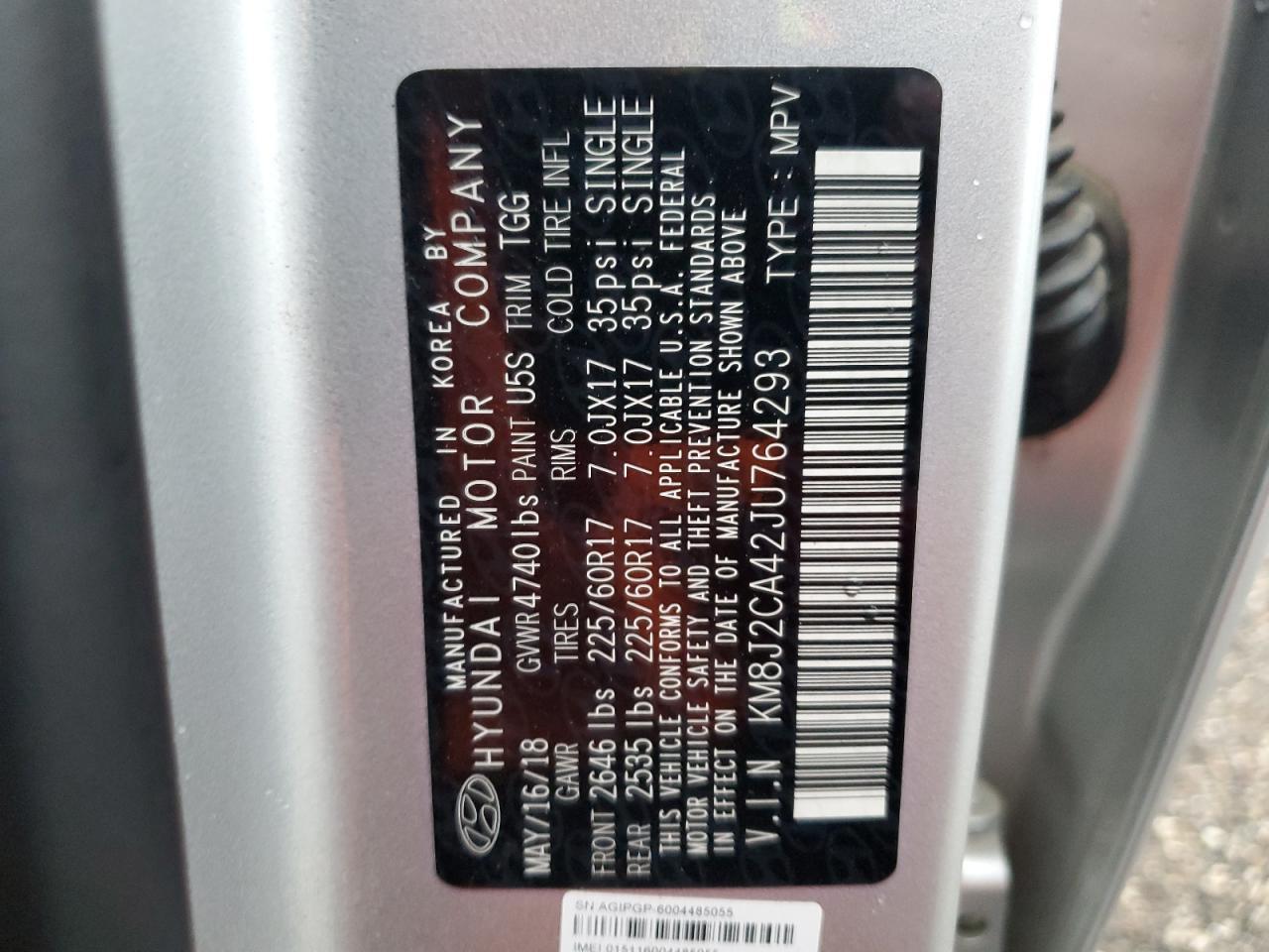 2018 HYUNDAI TUCSON