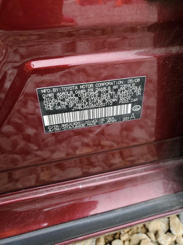 2008 LEXUS ES 350