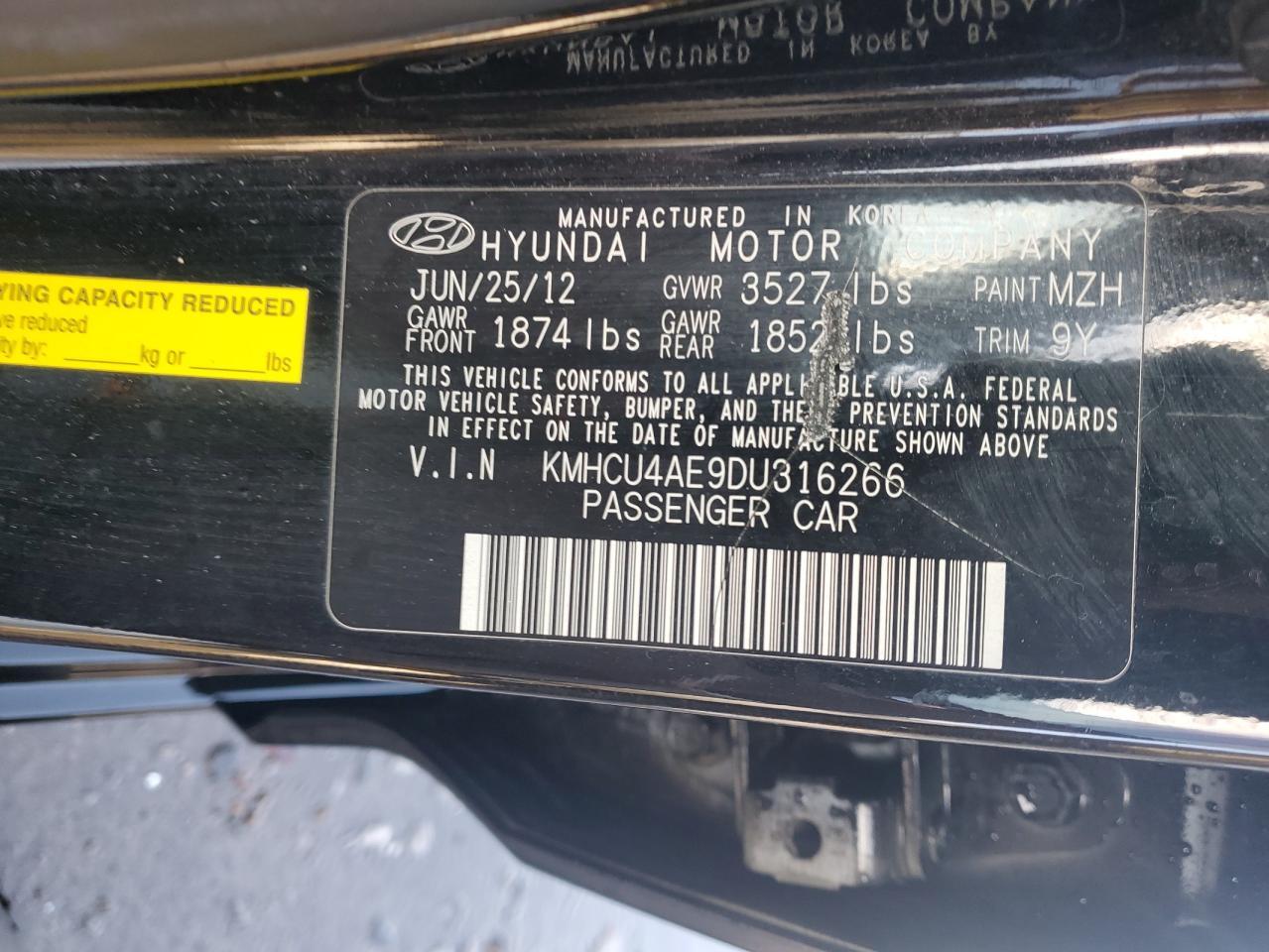 2013 HYUNDAI ACCENT