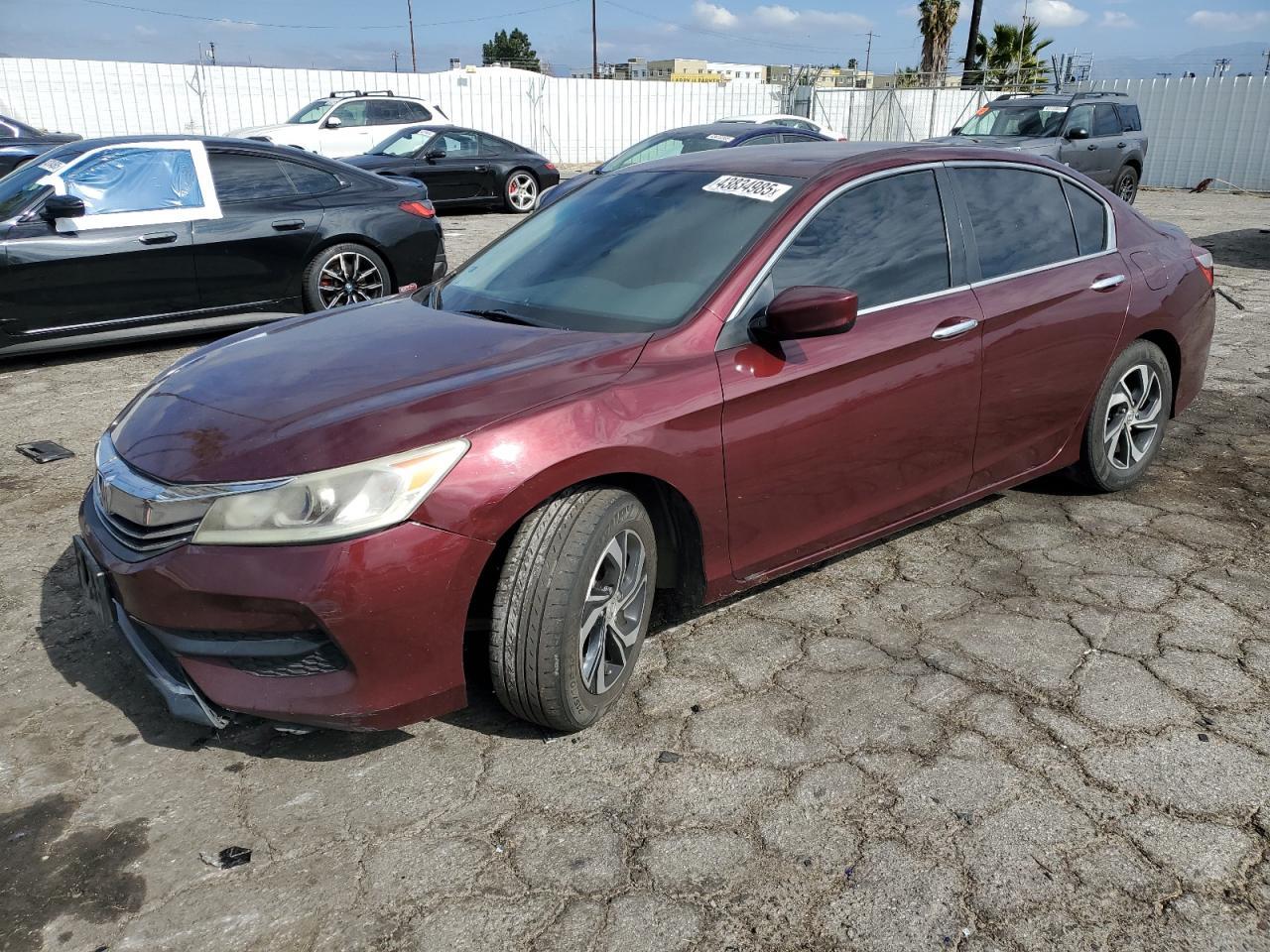 2016 HONDA ACCORD