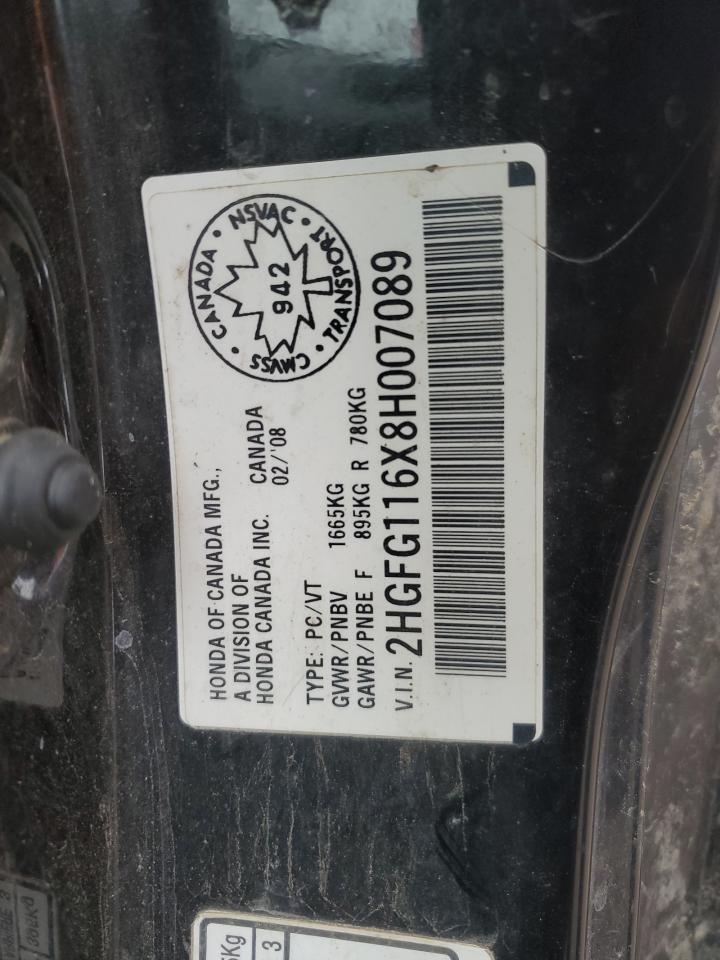 2008 HONDA CIVIC