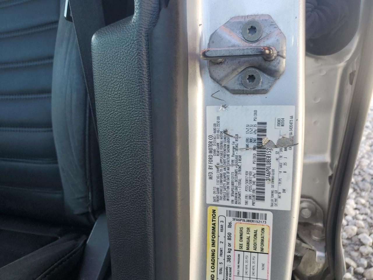 2014 FORD FUSION