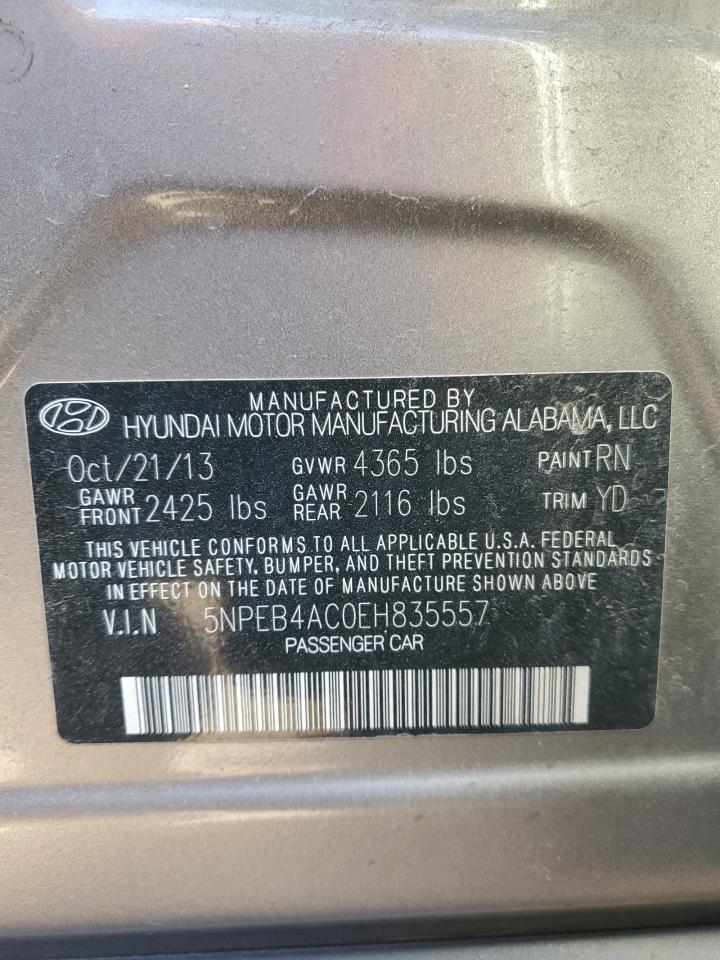 2014 HYUNDAI SONATA