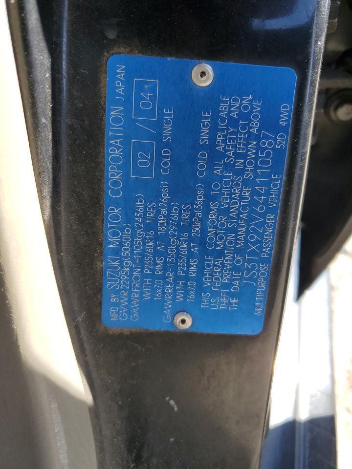 2004 SUZUKI Xl-7