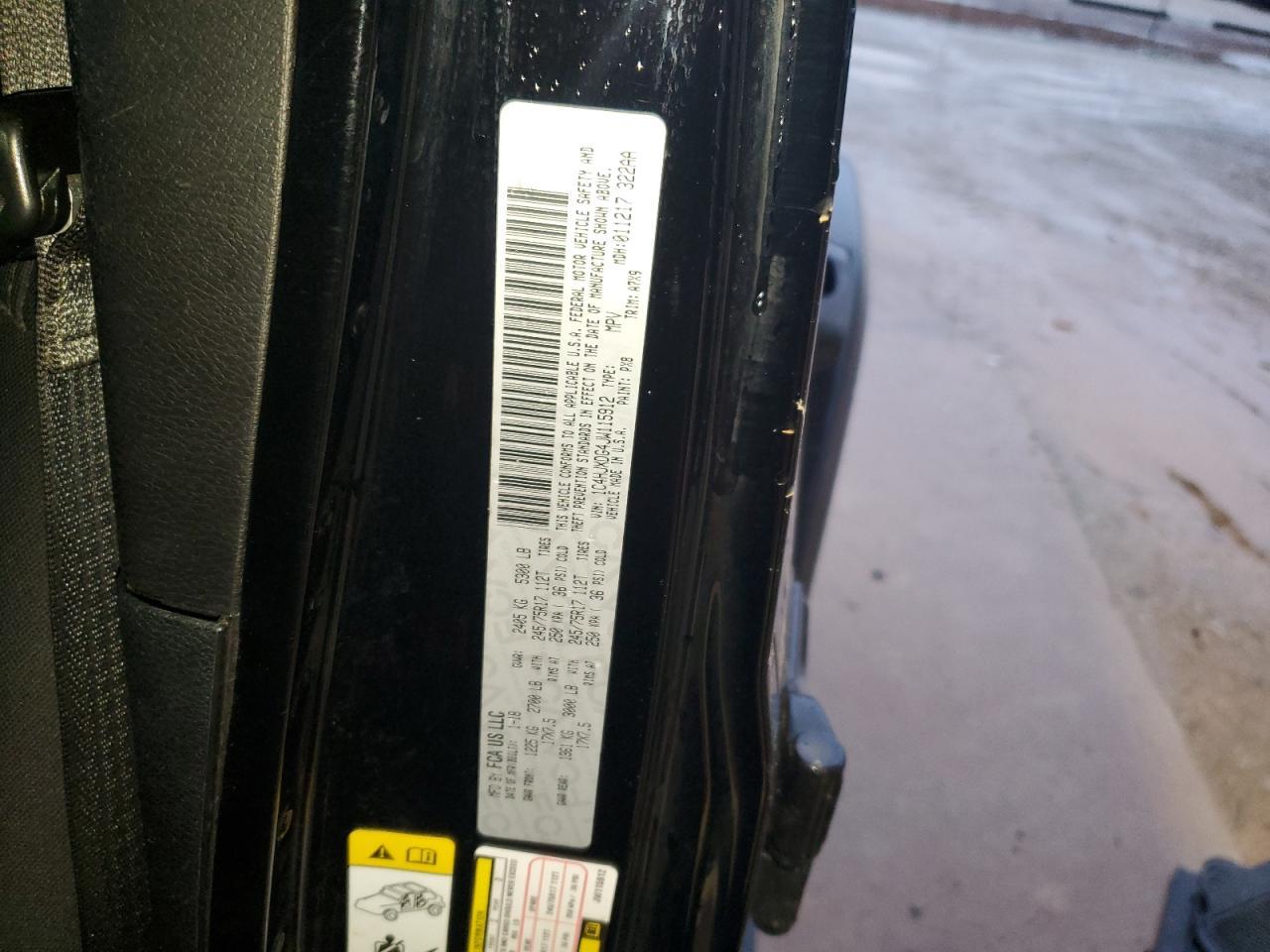 2018 JEEP WRANGLER
