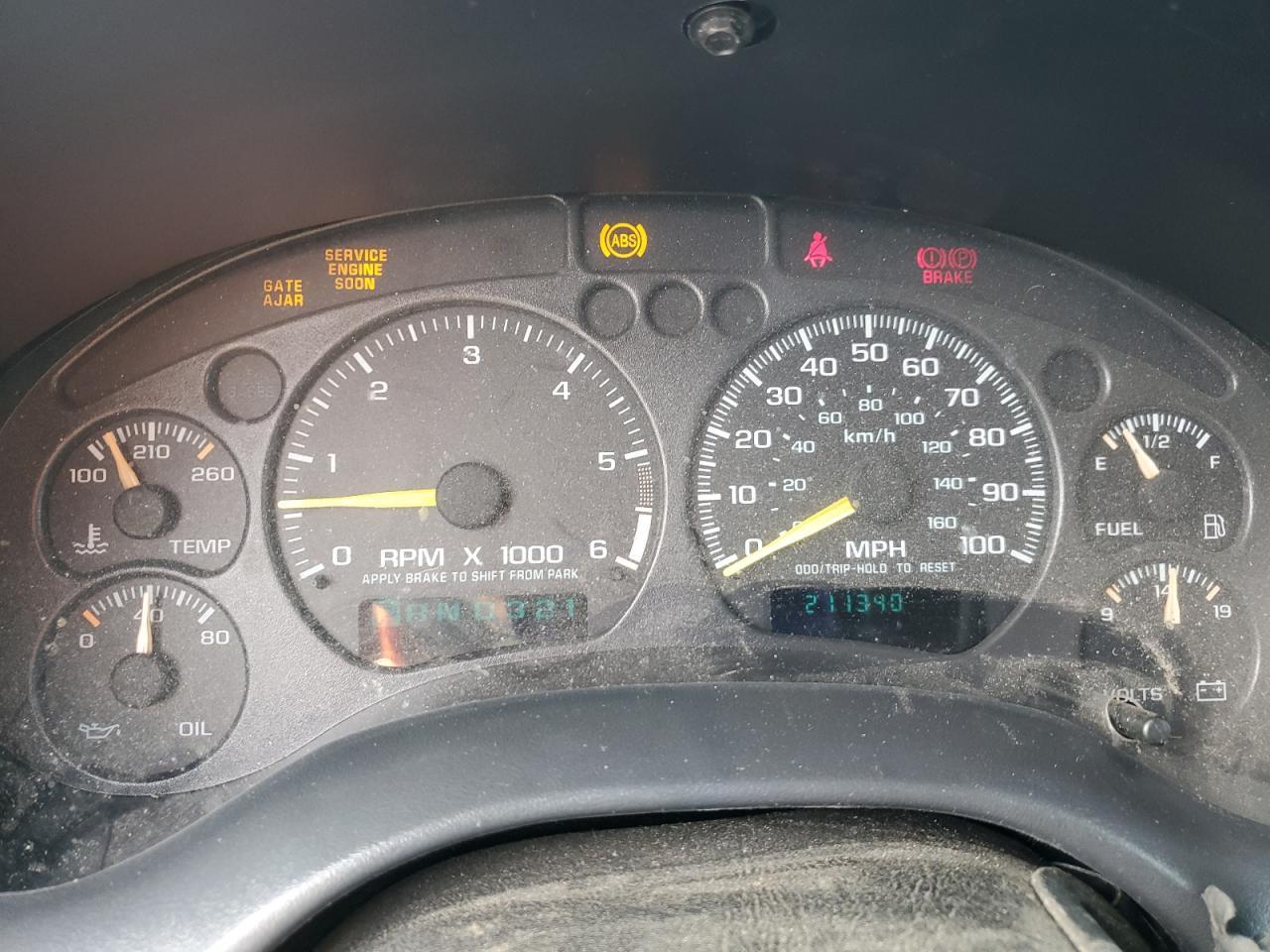 2001 CHEVROLET BLAZER