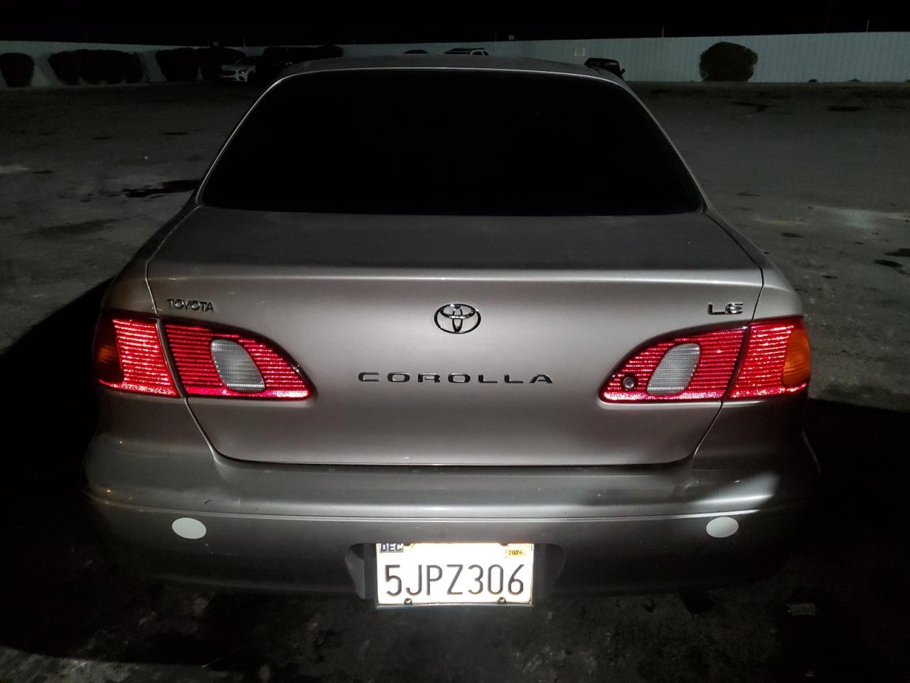 2000 TOYOTA COROLLA