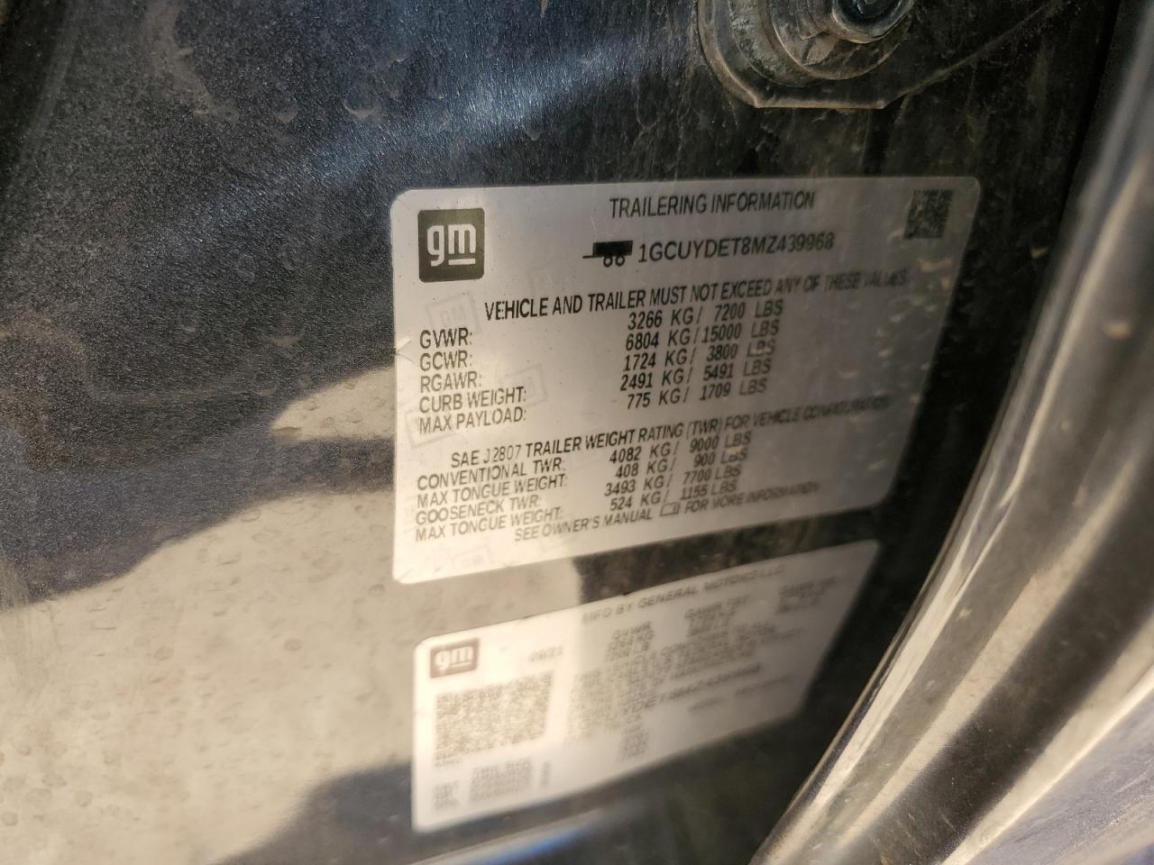 2021 CHEVROLET Silverado