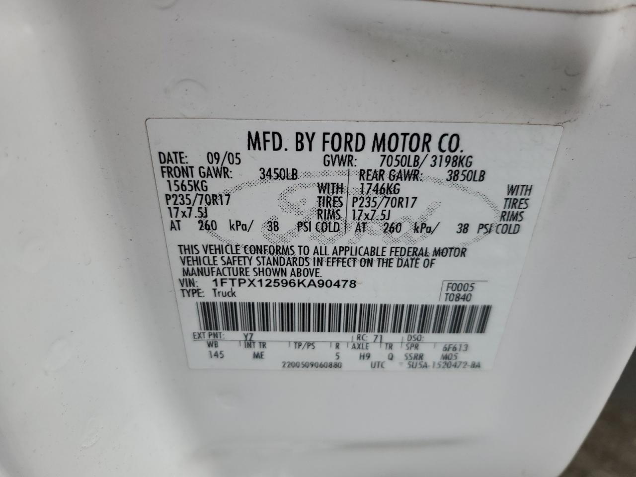 2006 FORD F-150