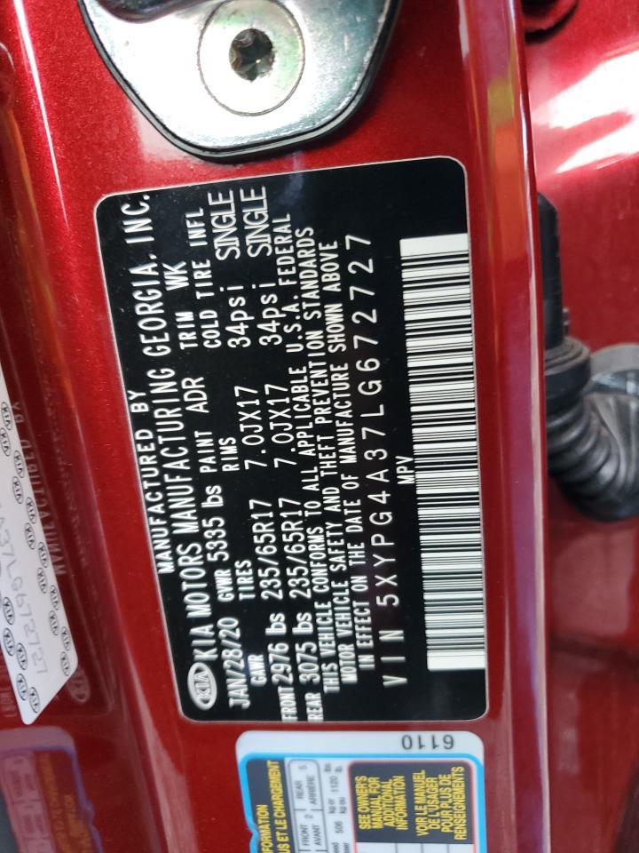 2020 KIA SORENTO
