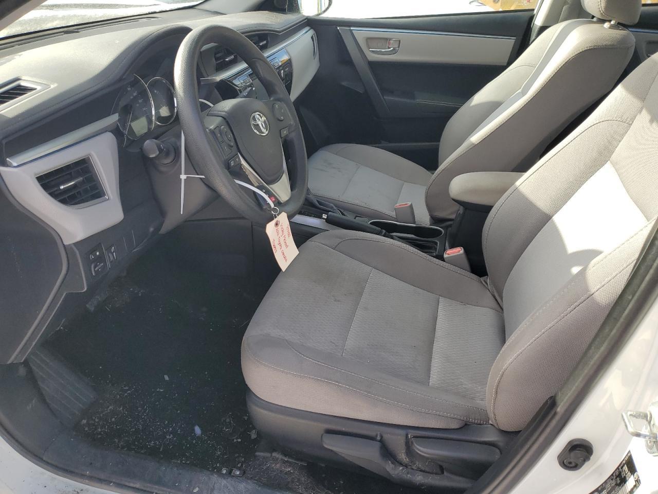 2016 TOYOTA COROLLA