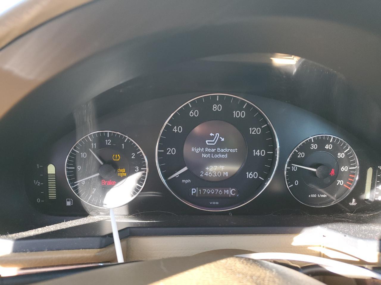 2009 MERCEDES-BENZ E-Class