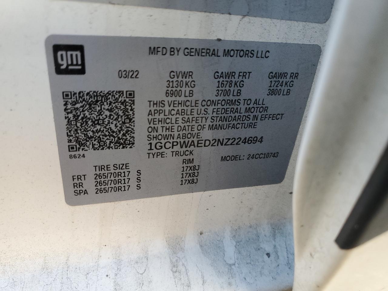 2022 CHEVROLET Silverado