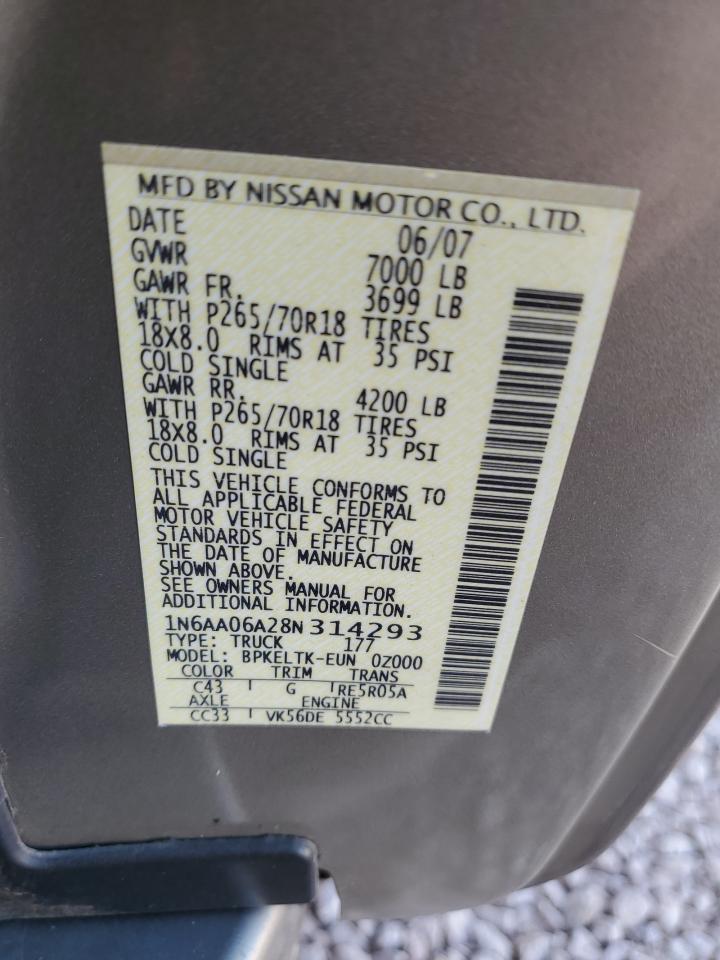 2008 NISSAN Titan