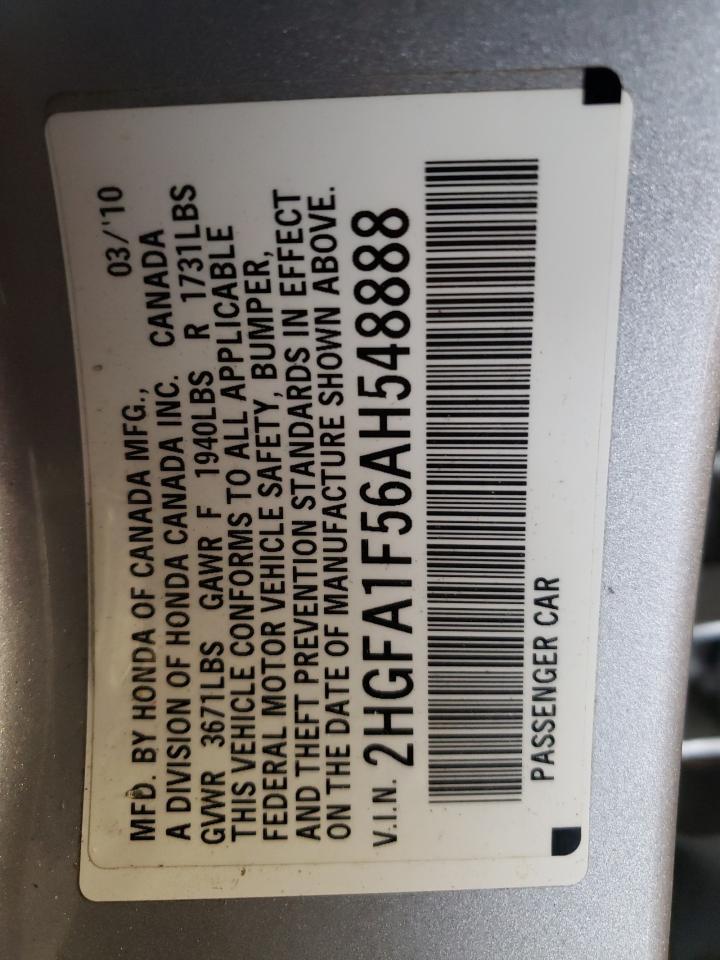 2010 HONDA CIVIC