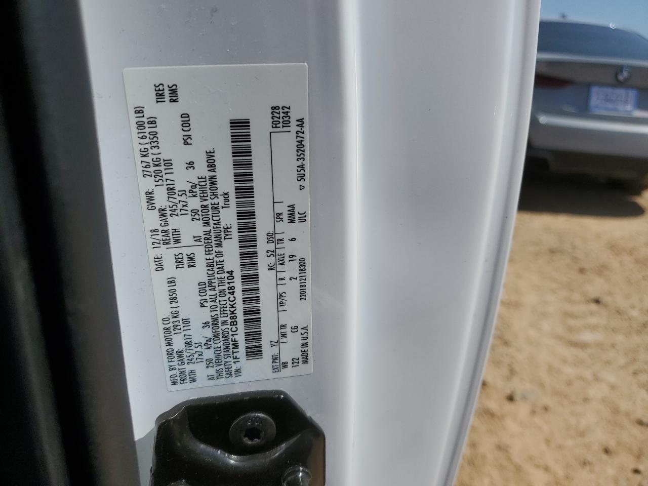 2019 FORD F-150
