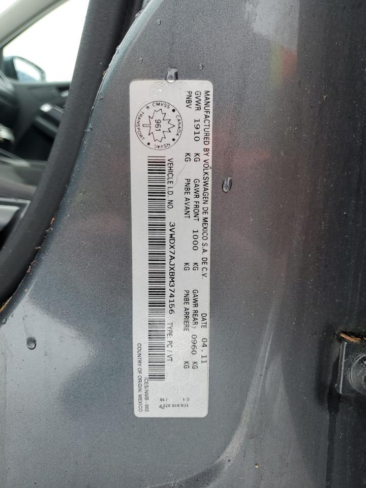 2011 VOLKSWAGEN JETTA