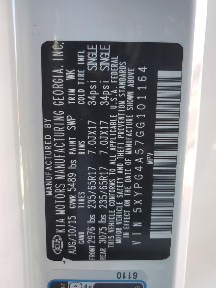 2016 KIA SORENTO