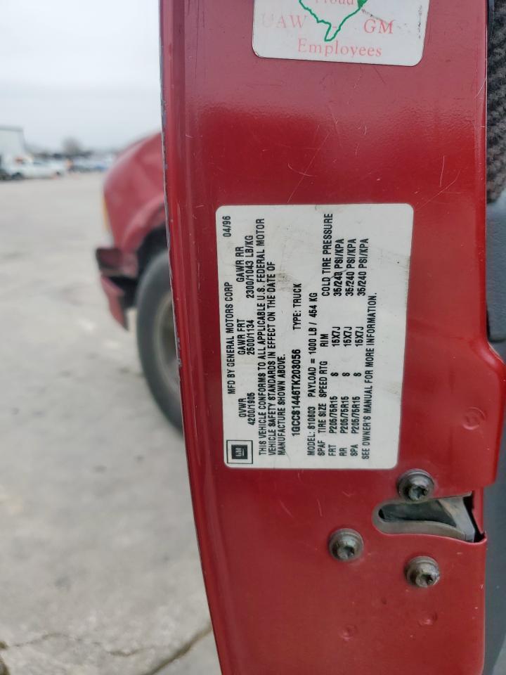 1996 CHEVROLET S10