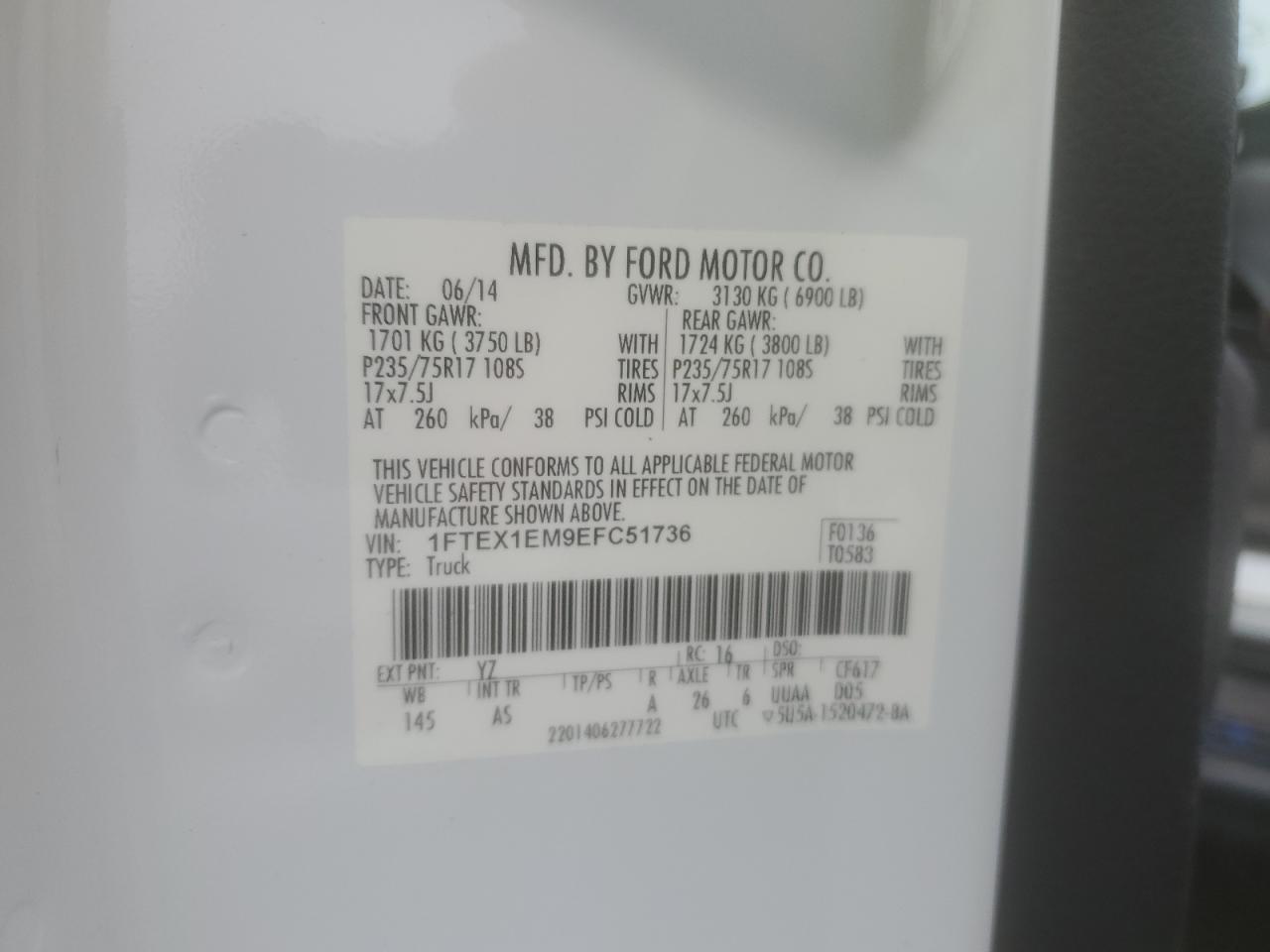 2014 FORD F-150