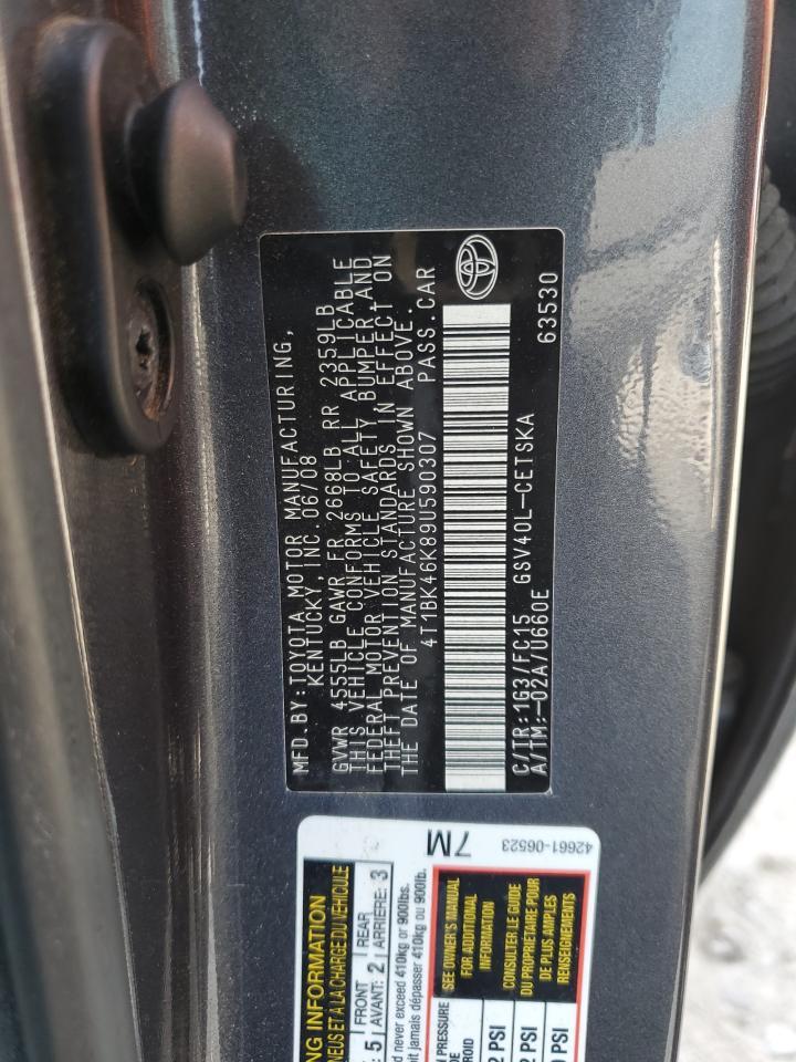 2009 TOYOTA CAMRY