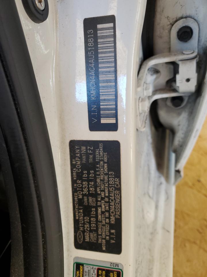 2010 HYUNDAI ACCENT