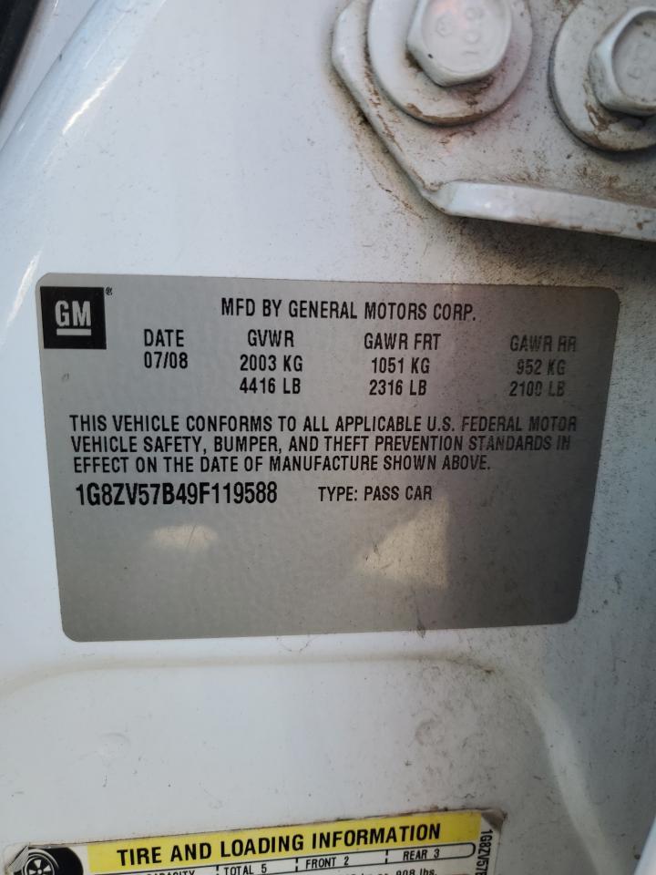 2009 SATURN Aura