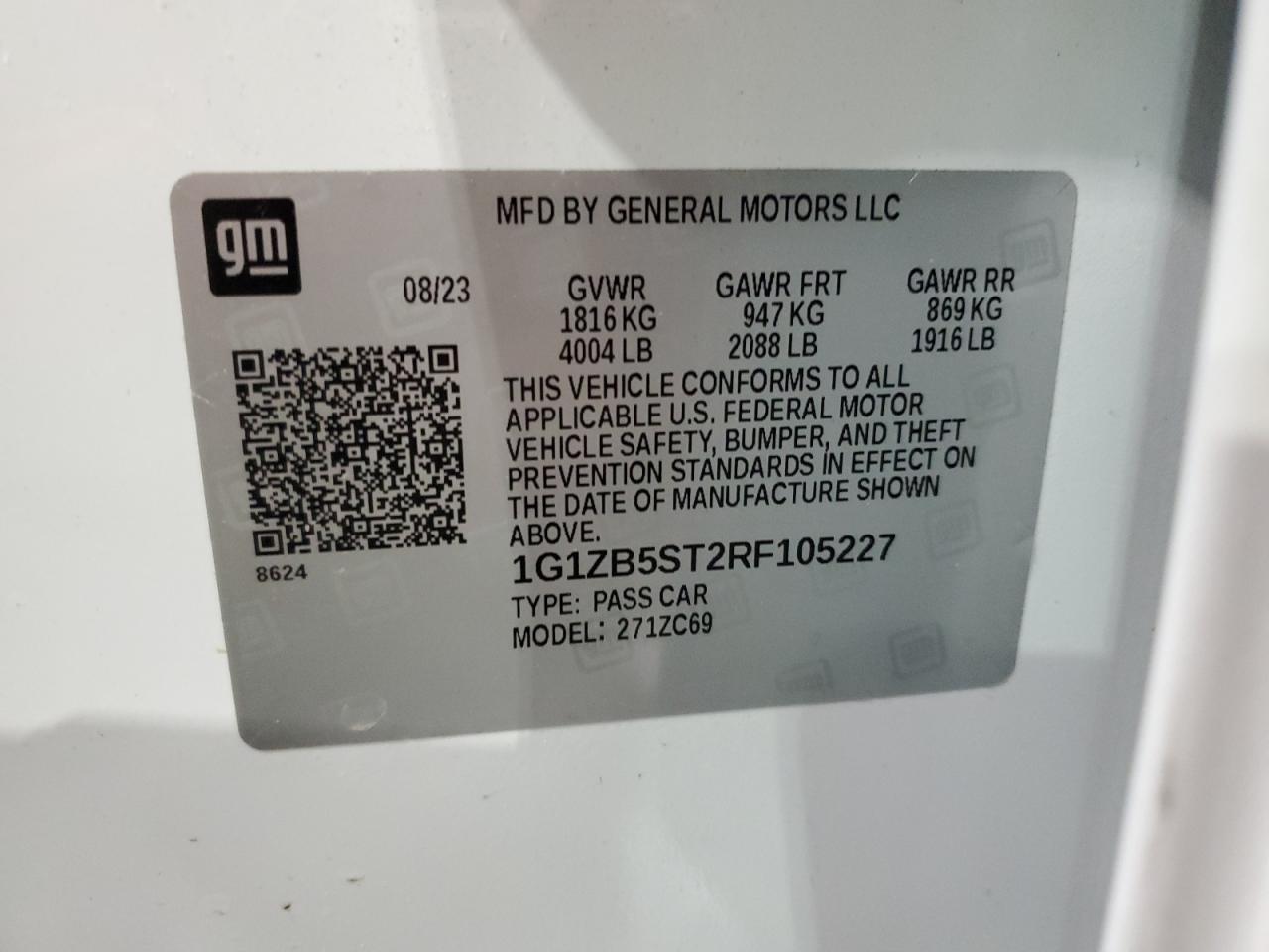 2024 CHEVROLET MALIBU