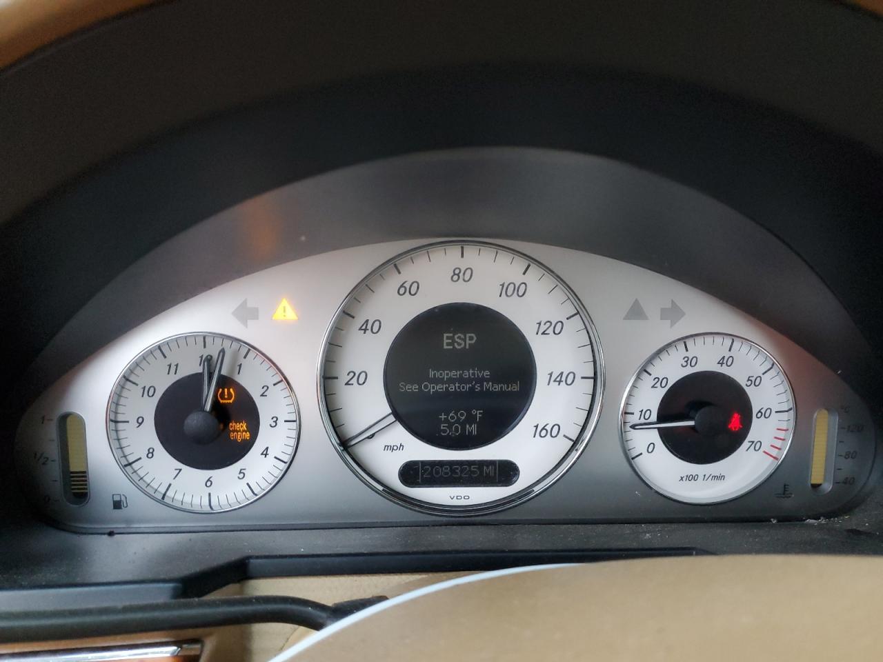 2009 MERCEDES-BENZ E-Class