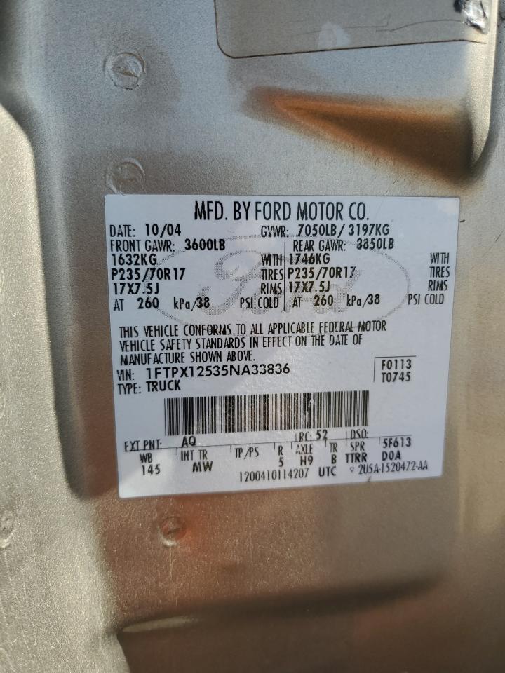 2005 FORD F-150