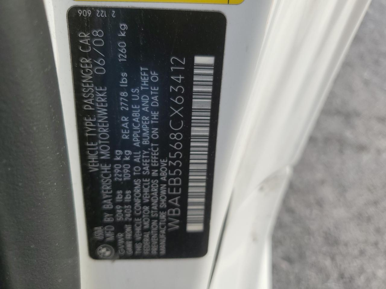 2008 BMW 6 Series