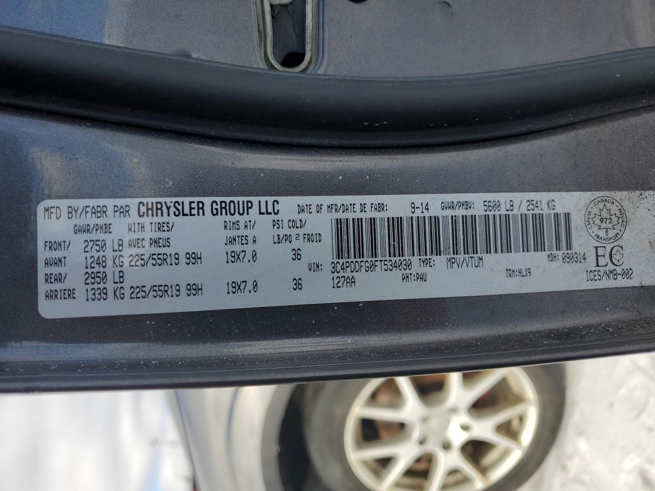 2015 DODGE JOURNEY