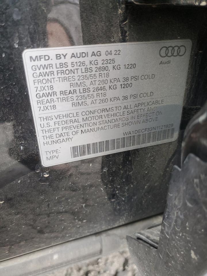 2022 AUDI Q3