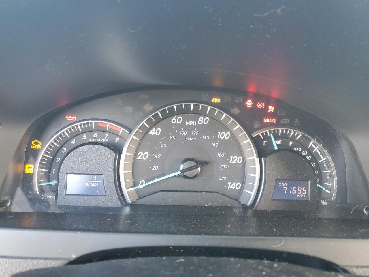 2012 TOYOTA CAMRY