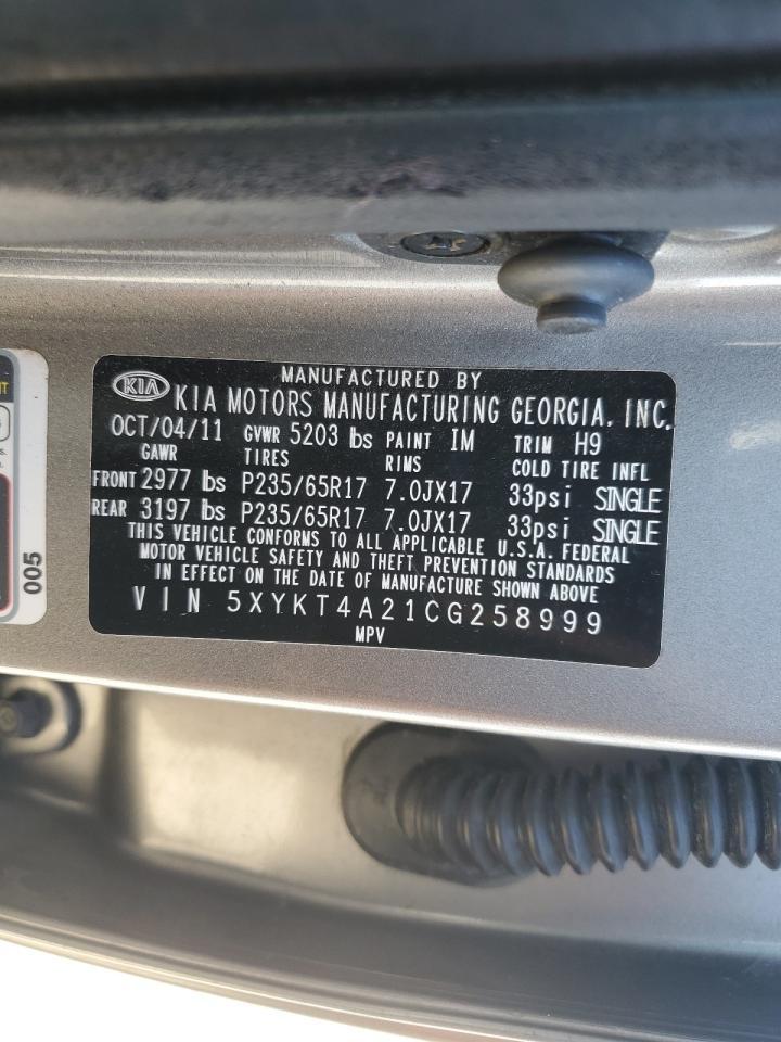 2012 KIA SORENTO